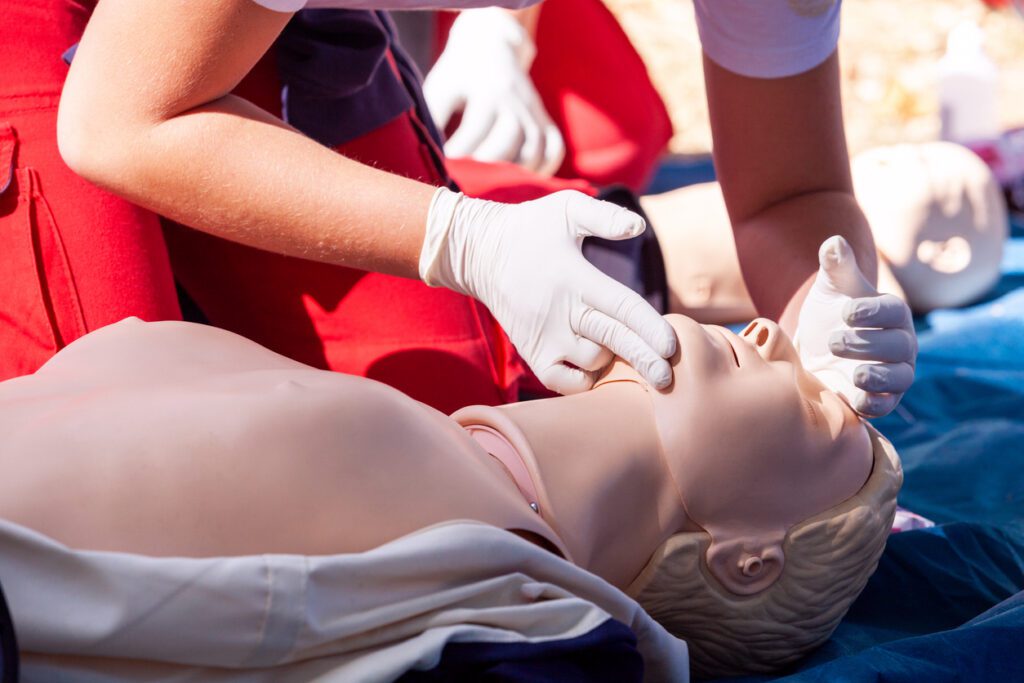 Cardiopulmonary resuscitation - CPR and first aid class
